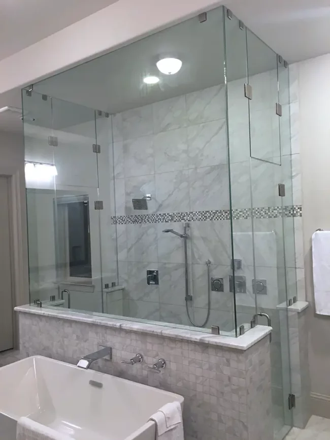 shower door glass