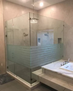 Shower Glass, Northwest Glass & Mirror, Houston glass shower