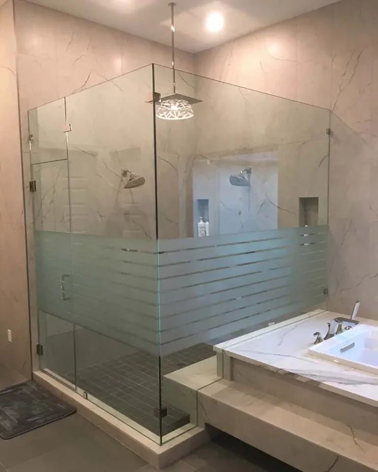 Shower Glass, Northwest Glass & Mirror, Houston glass shower